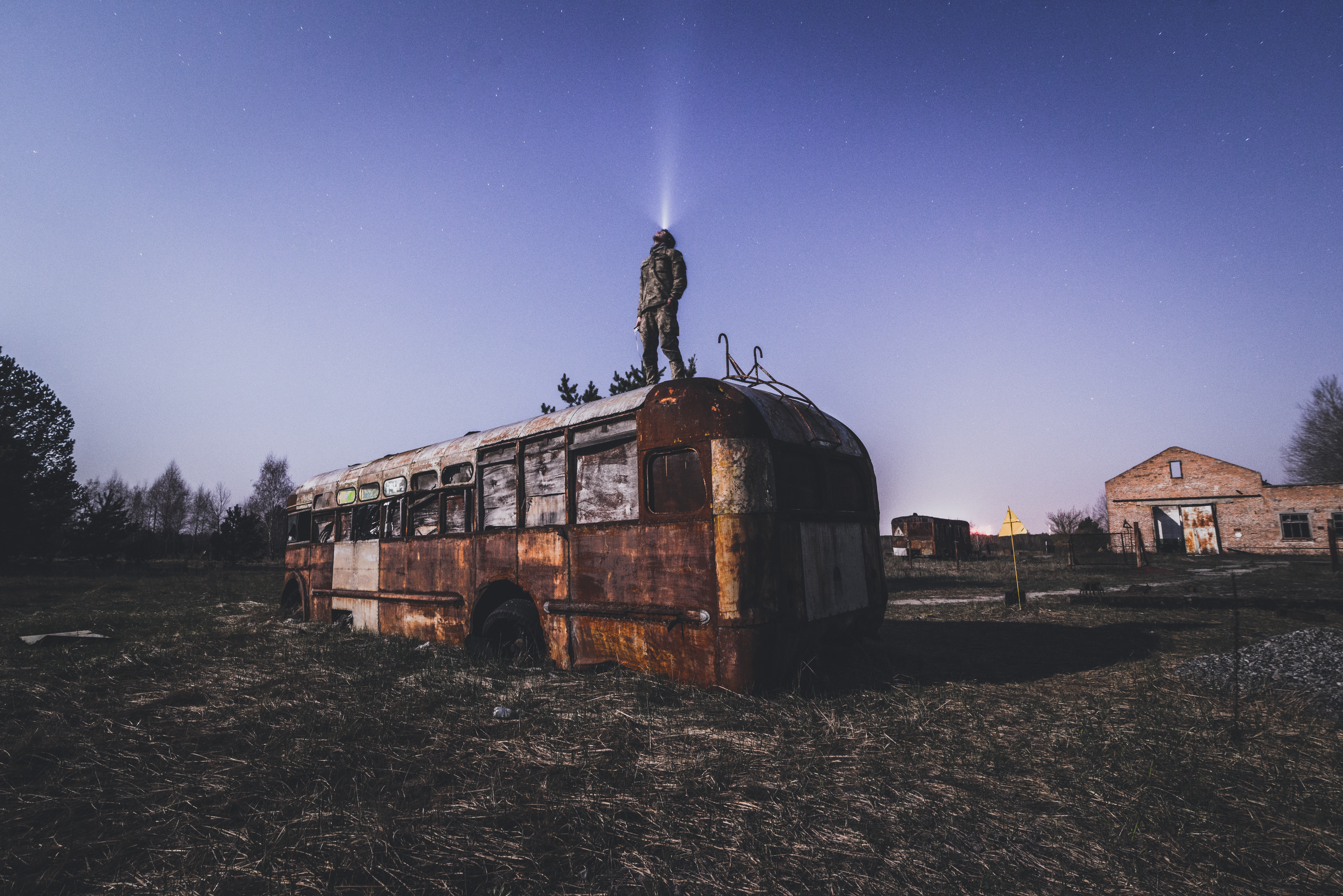 Night Light in Silent Chernobyl